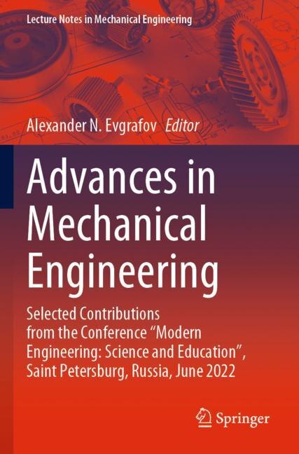 Front cover_Advances in Mechanical Engineering