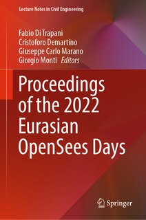 Couverture_Proceedings of the 2022 Eurasian OpenSees Days