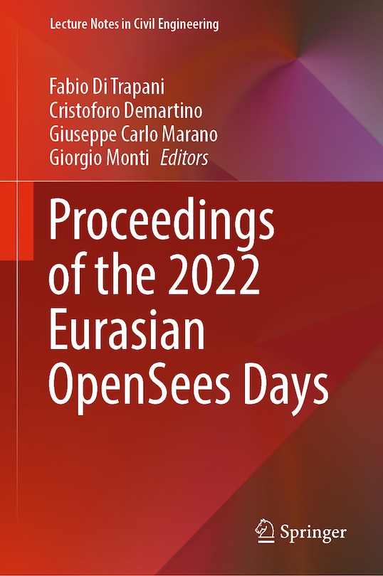 Couverture_Proceedings of the 2022 Eurasian OpenSees Days