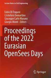 Couverture_Proceedings of the 2022 Eurasian OpenSees Days