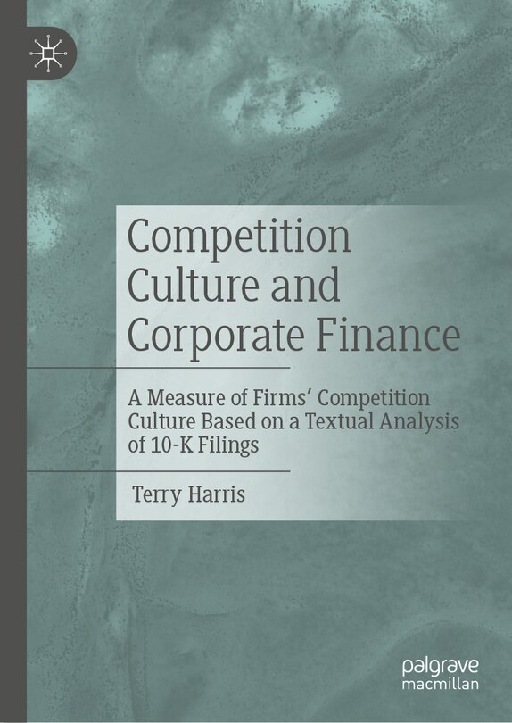 Couverture_Competition Culture and Corporate Finance