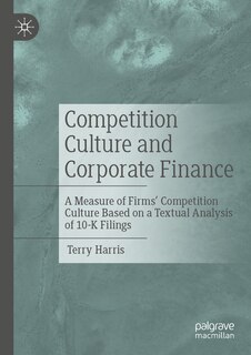 Couverture_Competition Culture and Corporate Finance