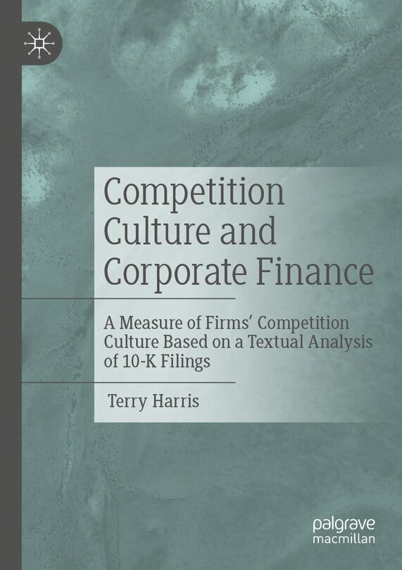 Couverture_Competition Culture and Corporate Finance