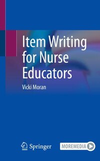 Couverture_Item Writing for Nurse Educators