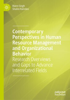 Couverture_Contemporary Perspectives in Human Resource Management and Organizational Behavior