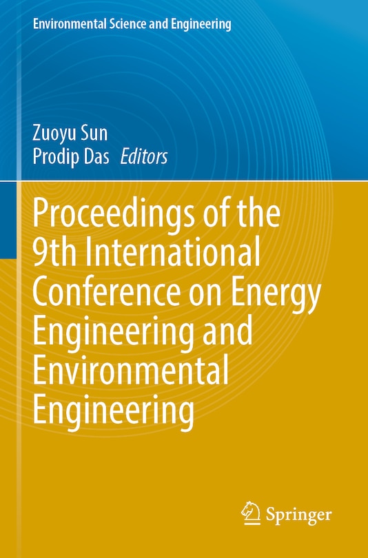 Couverture_Proceedings of the 9th International Conference on Energy Engineering and Environmental Engineering