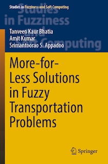 Couverture_More-for-Less Solutions in Fuzzy Transportation Problems