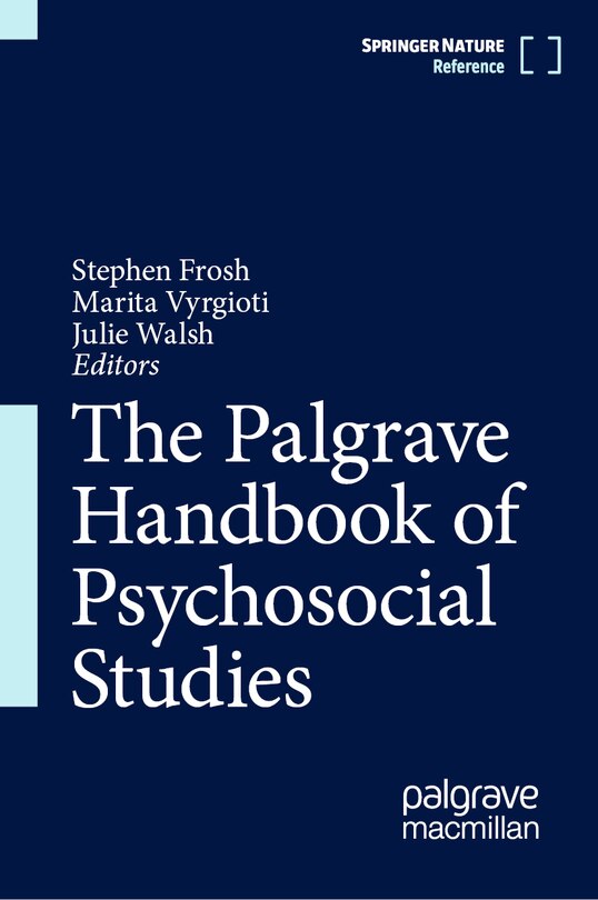 Front cover_The Palgrave Handbook of Psychosocial Studies