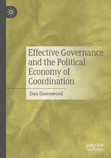 Couverture_Effective Governance and the Political Economy of Coordination