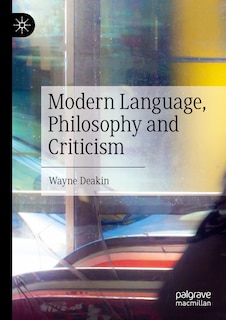 Front cover_Modern Language, Philosophy and Criticism