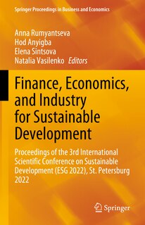 Couverture_Finance, Economics, and Industry for Sustainable Development