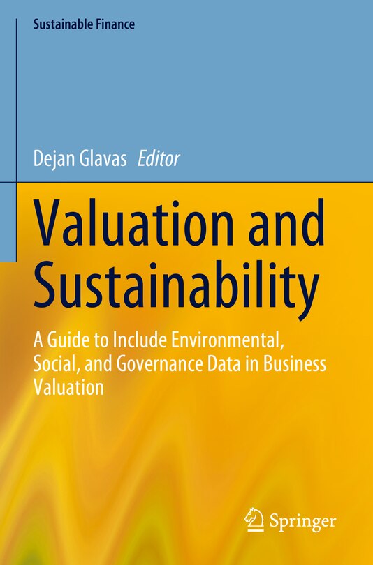 Front cover_Valuation and Sustainability