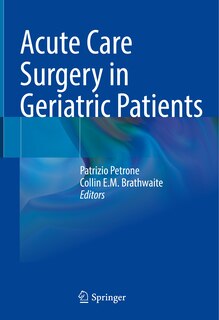 Couverture_Acute Care Surgery in Geriatric Patients