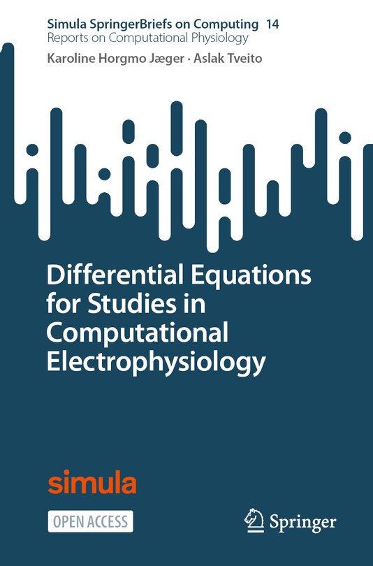 Couverture_Differential Equations for Studies in Computational Electrophysiology