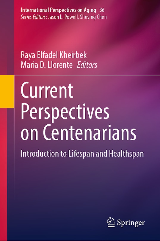 Couverture_Current Perspectives on Centenarians