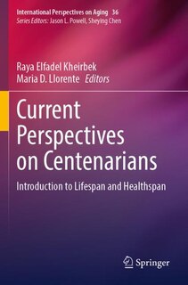 Couverture_Current Perspectives on Centenarians