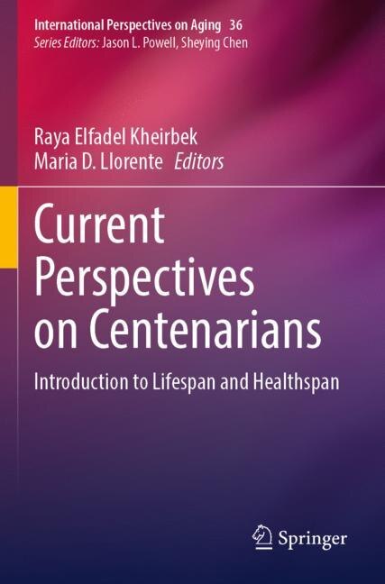 Couverture_Current Perspectives on Centenarians