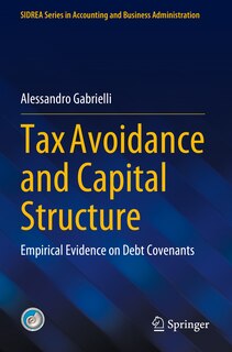 Front cover_Tax Avoidance and Capital Structure