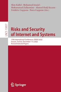 Front cover_Risks and Security of Internet and Systems