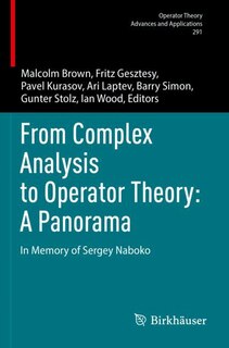Front cover_From Complex Analysis to Operator Theory