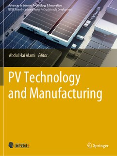 Couverture_PV Technology and Manufacturing
