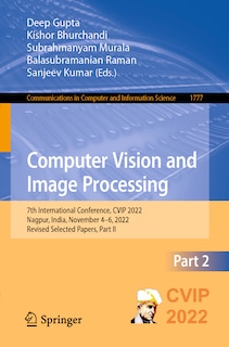 Couverture_Computer Vision and Image Processing