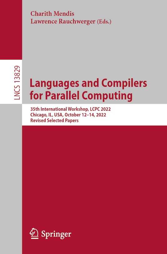 Couverture_Languages and Compilers for Parallel Computing