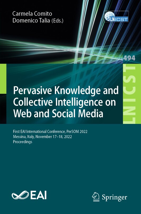 Front cover_Pervasive Knowledge and Collective Intelligence on Web and Social Media