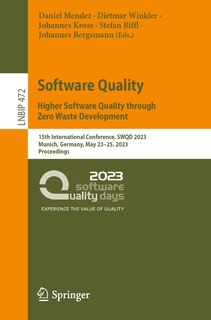 Front cover_Software Quality