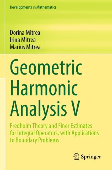 Couverture_Geometric Harmonic Analysis V