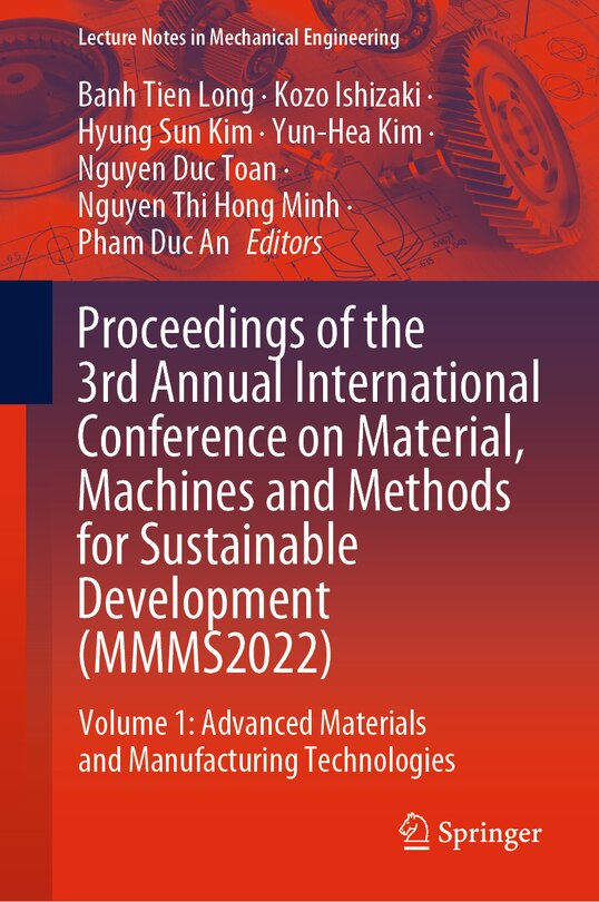 Front cover_Proceedings of the 3rd Annual International Conference on Material, Machines and Methods for Sustainable Development (MMMS2022)