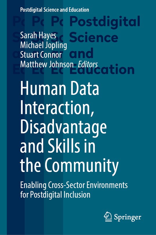 Couverture_Human Data Interaction, Disadvantage and Skills in the Community