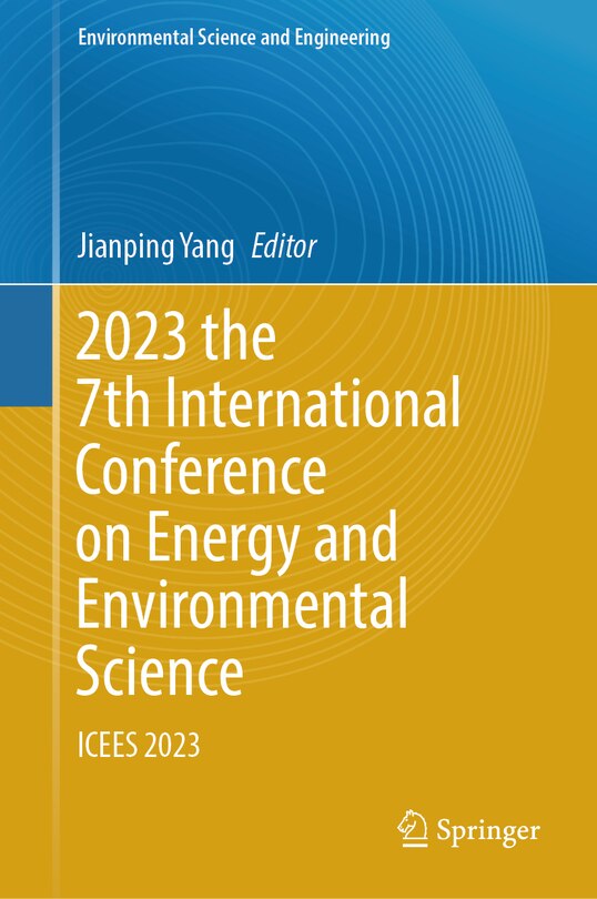 Couverture_2023 the 7th International Conference on Energy and Environmental Science