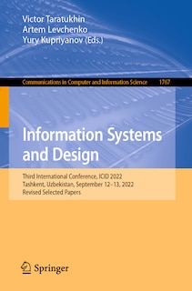 Front cover_Information Systems and Design