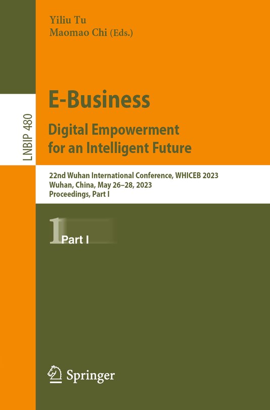 Front cover_E-Business. Digital Empowerment for an Intelligent Future