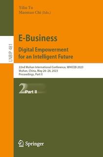 Front cover_E-Business. Digital Empowerment for an Intelligent Future