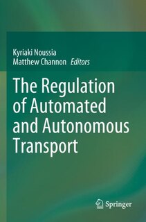 Couverture_The Regulation of Automated and Autonomous Transport