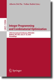 Front cover_Integer Programming and Combinatorial Optimization