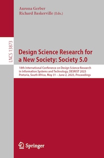 Front cover_Design Science Research for a New Society