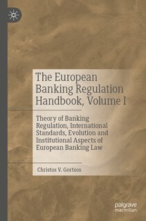 Front cover_European Banking Regulation Handbook, Volume I