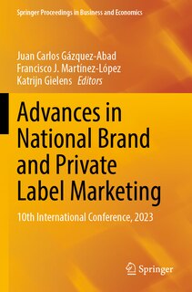 Couverture_Advances in National Brand and Private Label Marketing