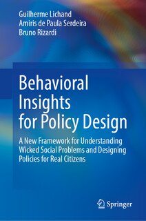 Couverture_Behavioral Insights for Policy Design