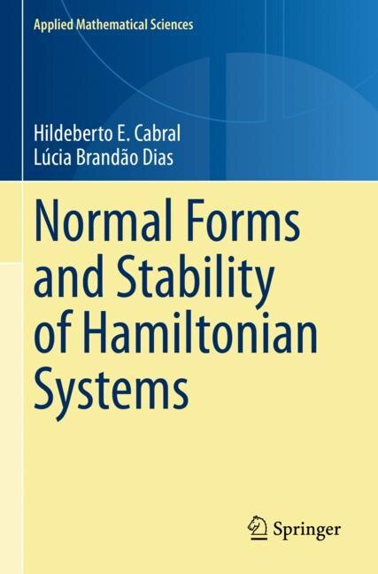 Front cover_Normal Forms and Stability of Hamiltonian Systems