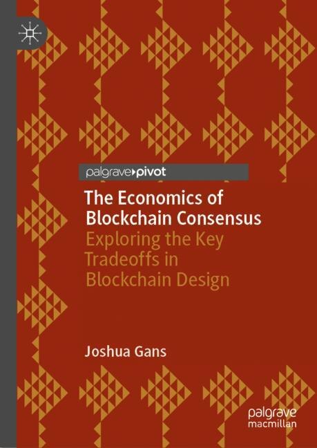 Front cover_The Economics of Blockchain Consensus