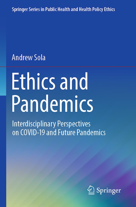 Front cover_Ethics and Pandemics