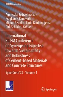 Front cover_International RILEM Conference on Synergising Expertise towards Sustainability and Robustness of Cement-based Materials and Concrete Structures