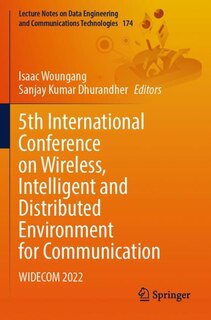 Couverture_5th International Conference on Wireless, Intelligent and Distributed Environment for Communication
