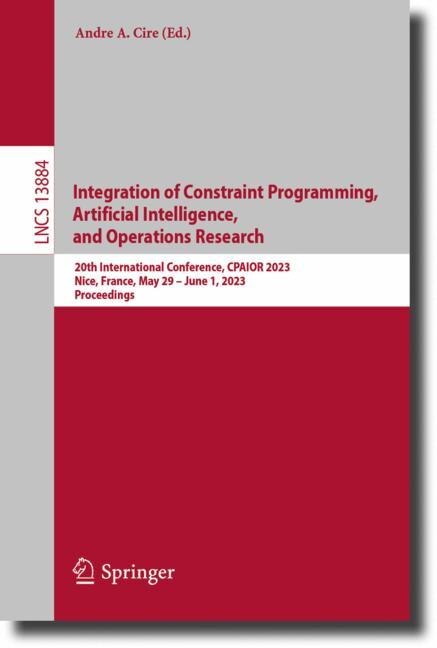 Front cover_Integration of Constraint Programming, Artificial Intelligence, and Operations Research