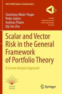 Front cover_Scalar and Vector Risk in the General Framework of Portfolio Theory