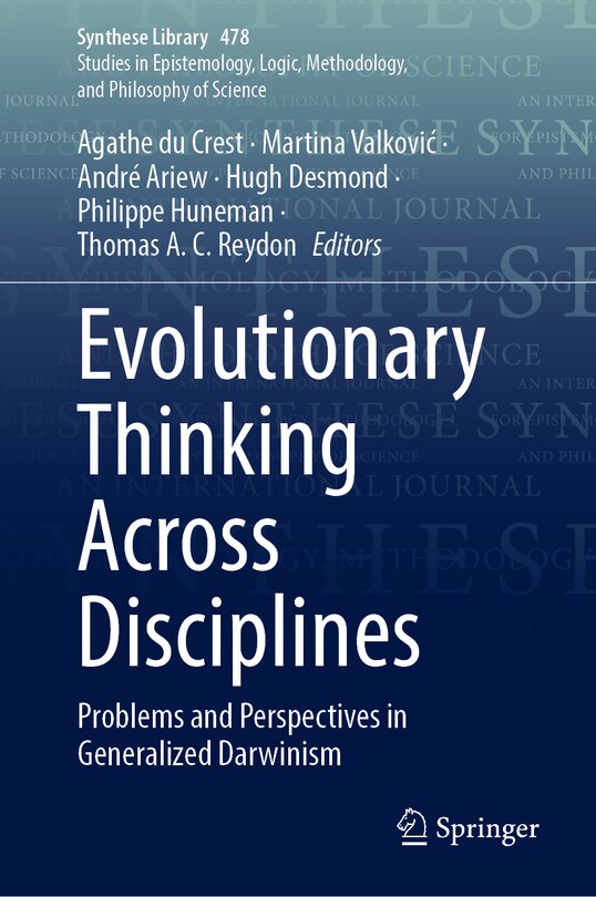 Couverture_Evolutionary Thinking Across Disciplines
